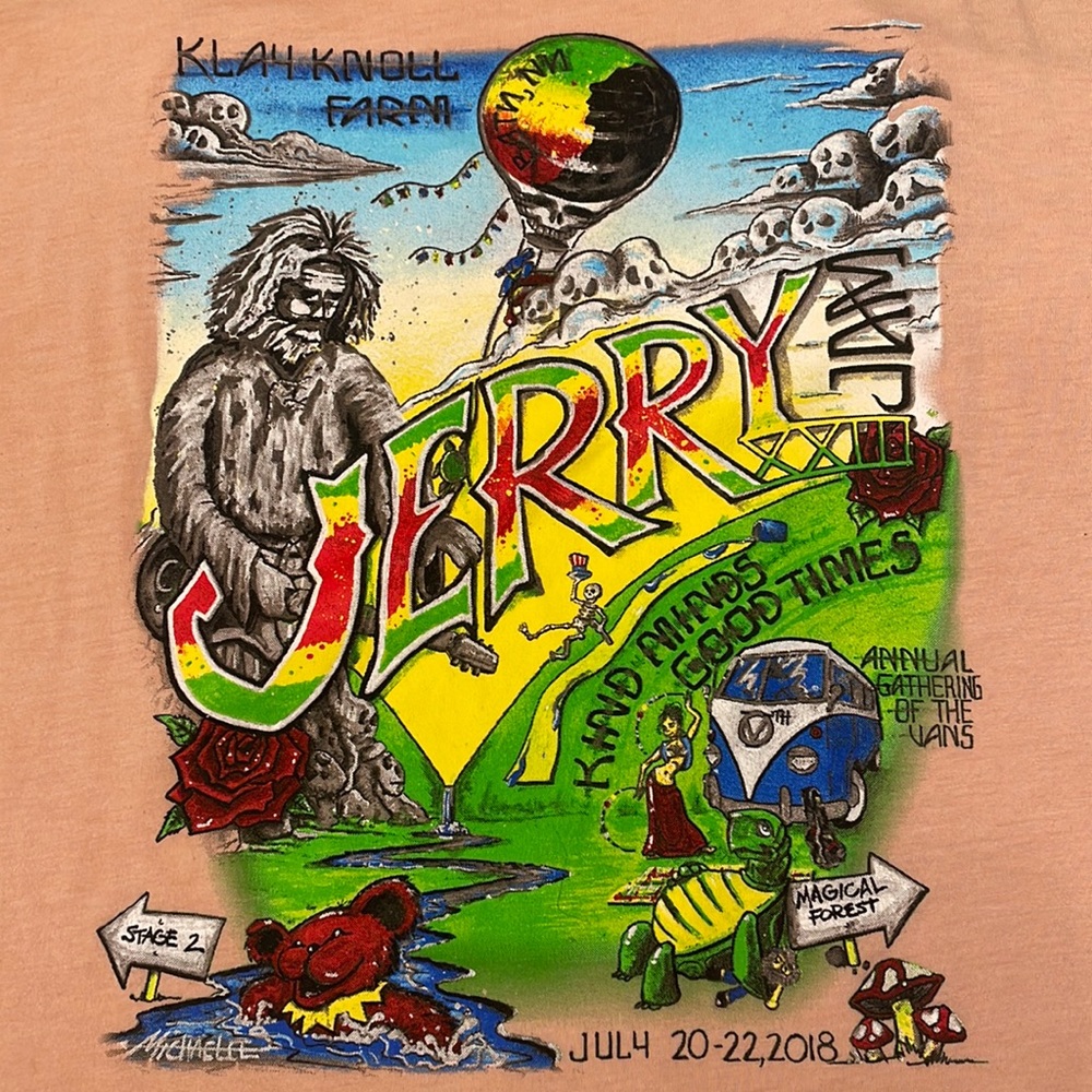 Jerry Jam XXIII July 20-22,2018 women’s tank size 2XL